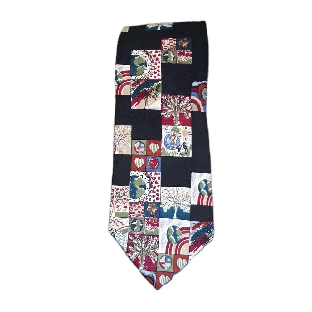 Vintage Lot Of 2 Ronald McDonalds Children's Charities by MBP Neck Tie Made USA
